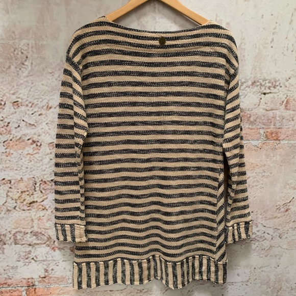 Soft Surroundings Striped Tunic Sweater - Picture 6 of 7